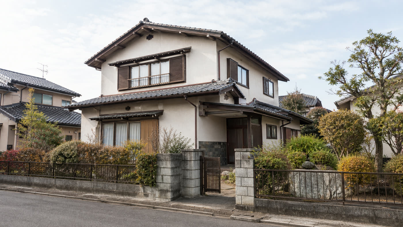 相続した広島の実家（空き家）の一戸建て